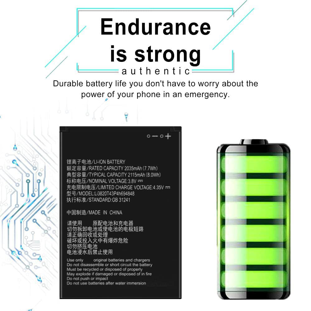 Amazon.com: Li3820T43P4h694848 Replacement Battery for Cricket ZTE